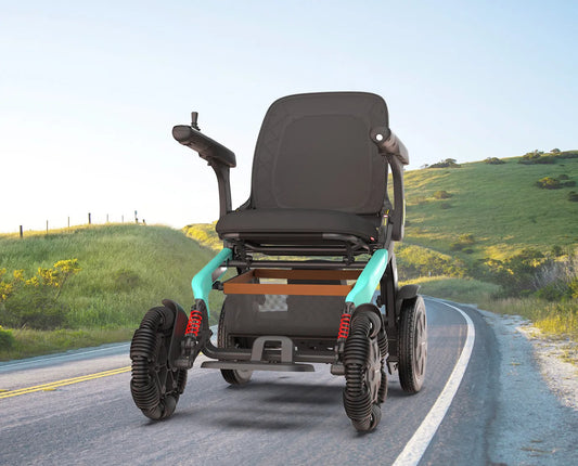 Robooter E60 Pro - All Terrain Lightweight Omnidirectional Electric Wheelchair