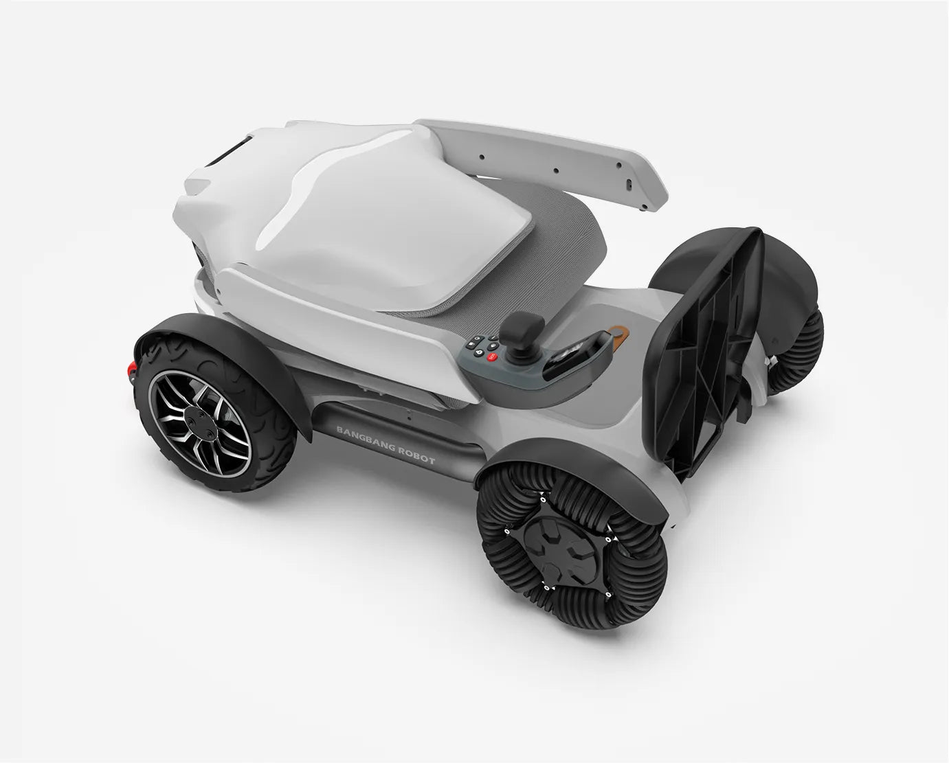 Robooter X40 - Electric Wheelchair -Automatic Folding, Installation-Free, APP/Joystick Control, Powerful Dual Motor -White Robooter X40 - Electric Wheelchair -Automatic Folding, Installation-Free, APP/Joystick Control, Powerful Dual Motor -White