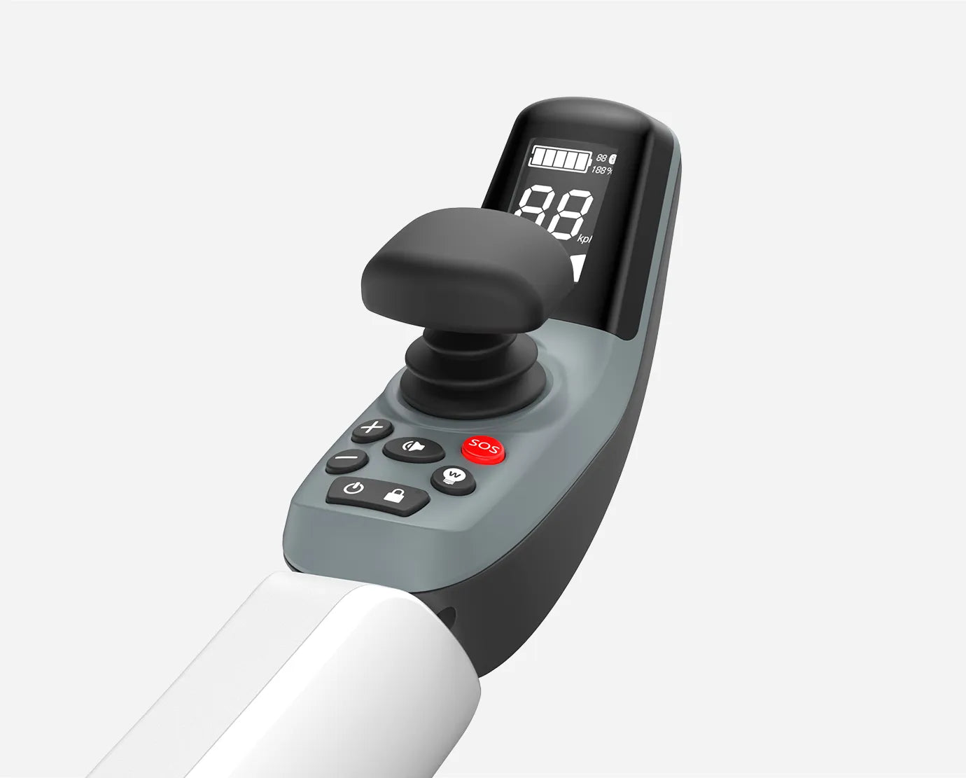 Robooter X40 - Electric Wheelchair -Automatic Folding, Installation-Free, APP/Joystick Control, Powerful Dual Motor -White Robooter X40 - Electric Wheelchair -Automatic Folding, Installation-Free, APP/Joystick Control, Powerful Dual Motor -White