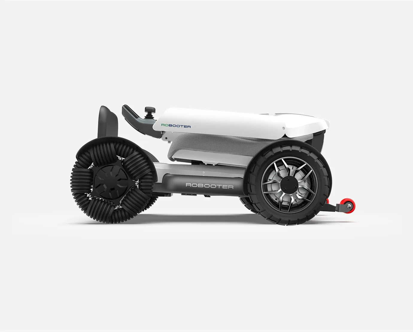 Robooter X40 - Electric Wheelchair -Automatic Folding, Installation-Free, APP/Joystick Control, Powerful Dual Motor -White Robooter X40 - Electric Wheelchair -Automatic Folding, Installation-Free, APP/Joystick Control, Powerful Dual Motor -White