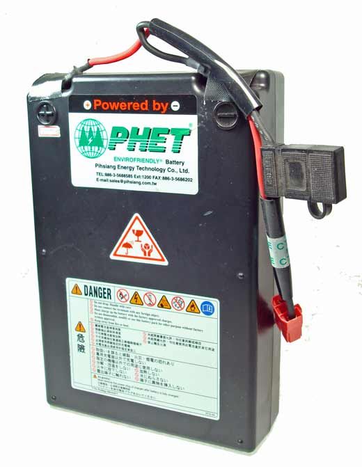 24 Volt Lithium Iron Phosphate Battery for Shoprider Featherlite and Smartie (OEM)