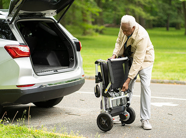 Journey - Zoomer Folding Power Chair Left-handed Control Journey - Zoomer Folding Power Chair Left-handed Control
