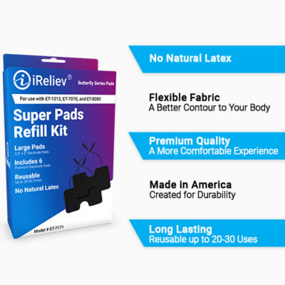 iReliev | Super Pads Refill Kit | ET-7171 iReliev | Super Pads Refill Kit | ET-7171
