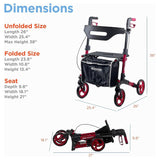 UPWalker - UPWalker® Breeze Rollator Walker UPWalker - UPWalker® Breeze Rollator Walker