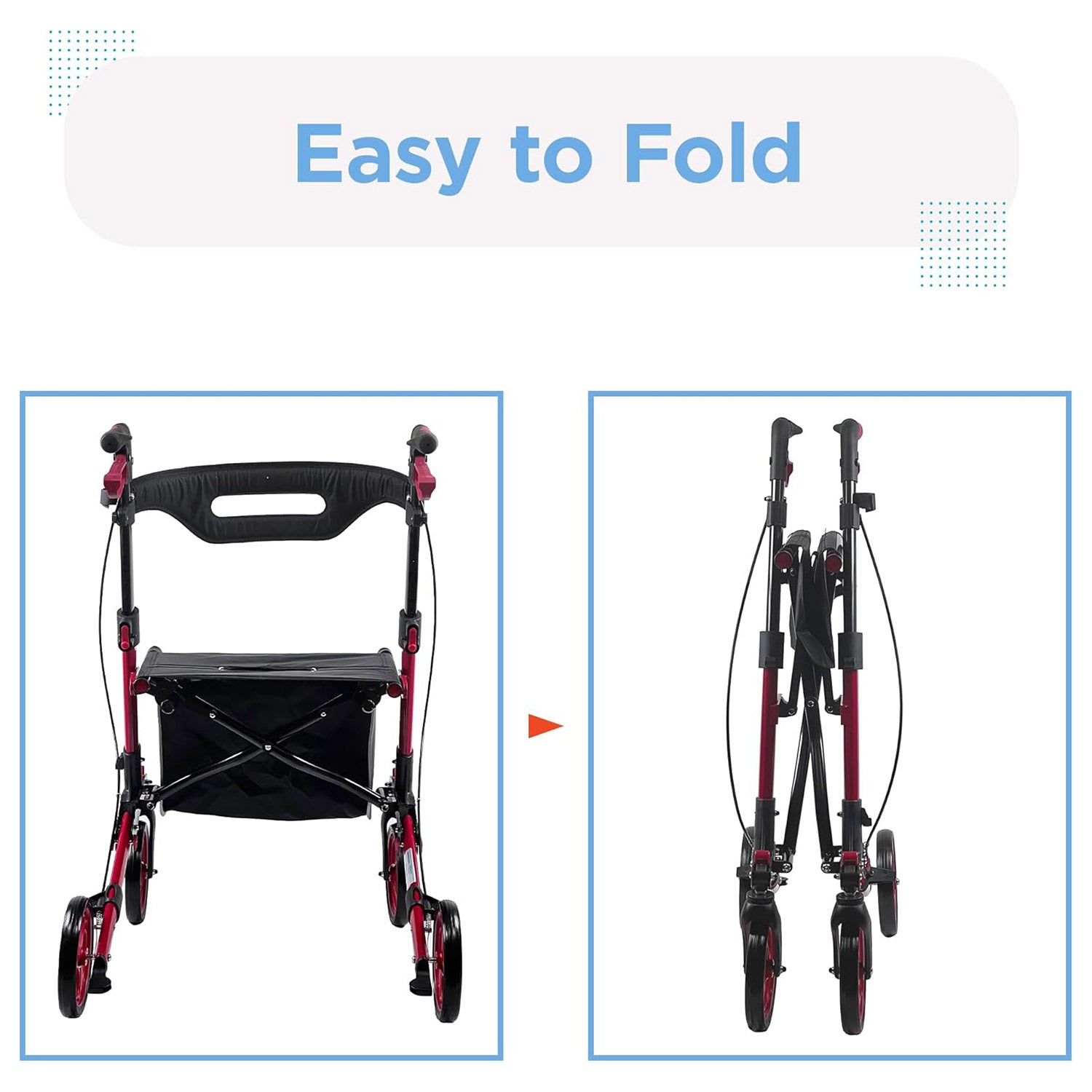 UPWalker - UPWalker® Breeze Rollator Walker UPWalker - UPWalker® Breeze Rollator Walker