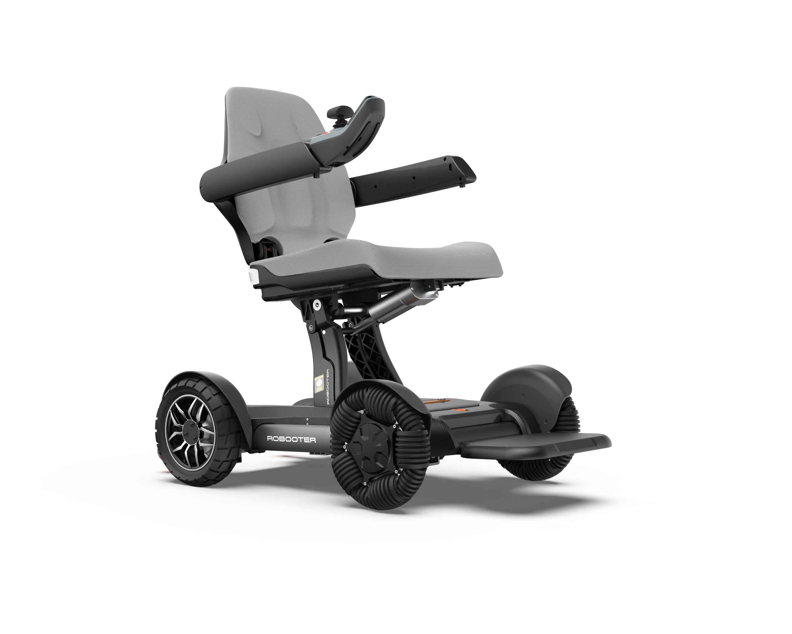 Robooter X40 - Electric Wheelchair -Automatic Folding, Installation-Free, APP/Joystick Control, Powerful Dual Motor -White Robooter X40 - Electric Wheelchair -Automatic Folding, Installation-Free, APP/Joystick Control, Powerful Dual Motor -White