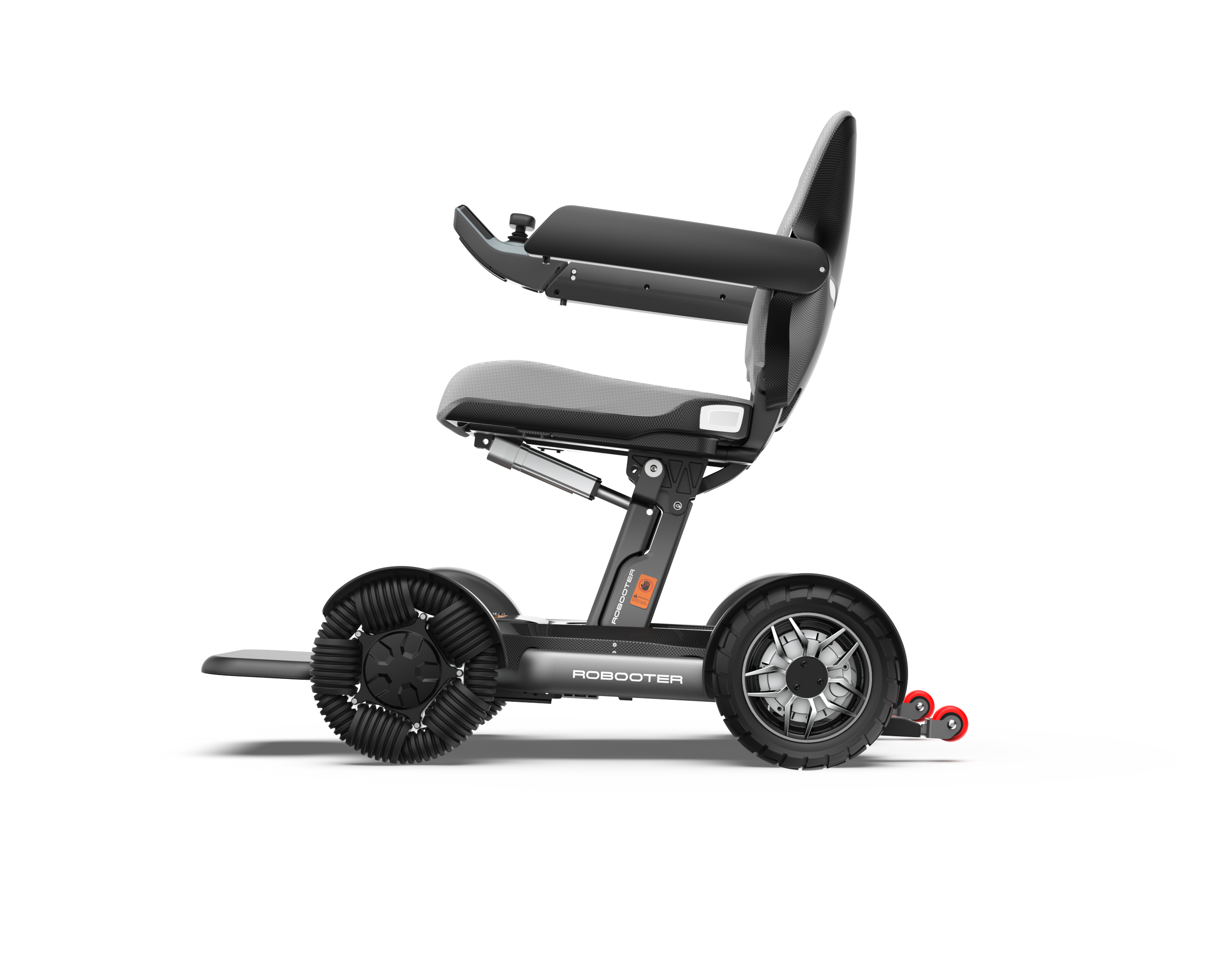 Robooter X40 - Electric Wheelchair -Automatic Folding, Installation-Free, APP/Joystick Control, Powerful Dual Motor -White Robooter X40 - Electric Wheelchair -Automatic Folding, Installation-Free, APP/Joystick Control, Powerful Dual Motor -White