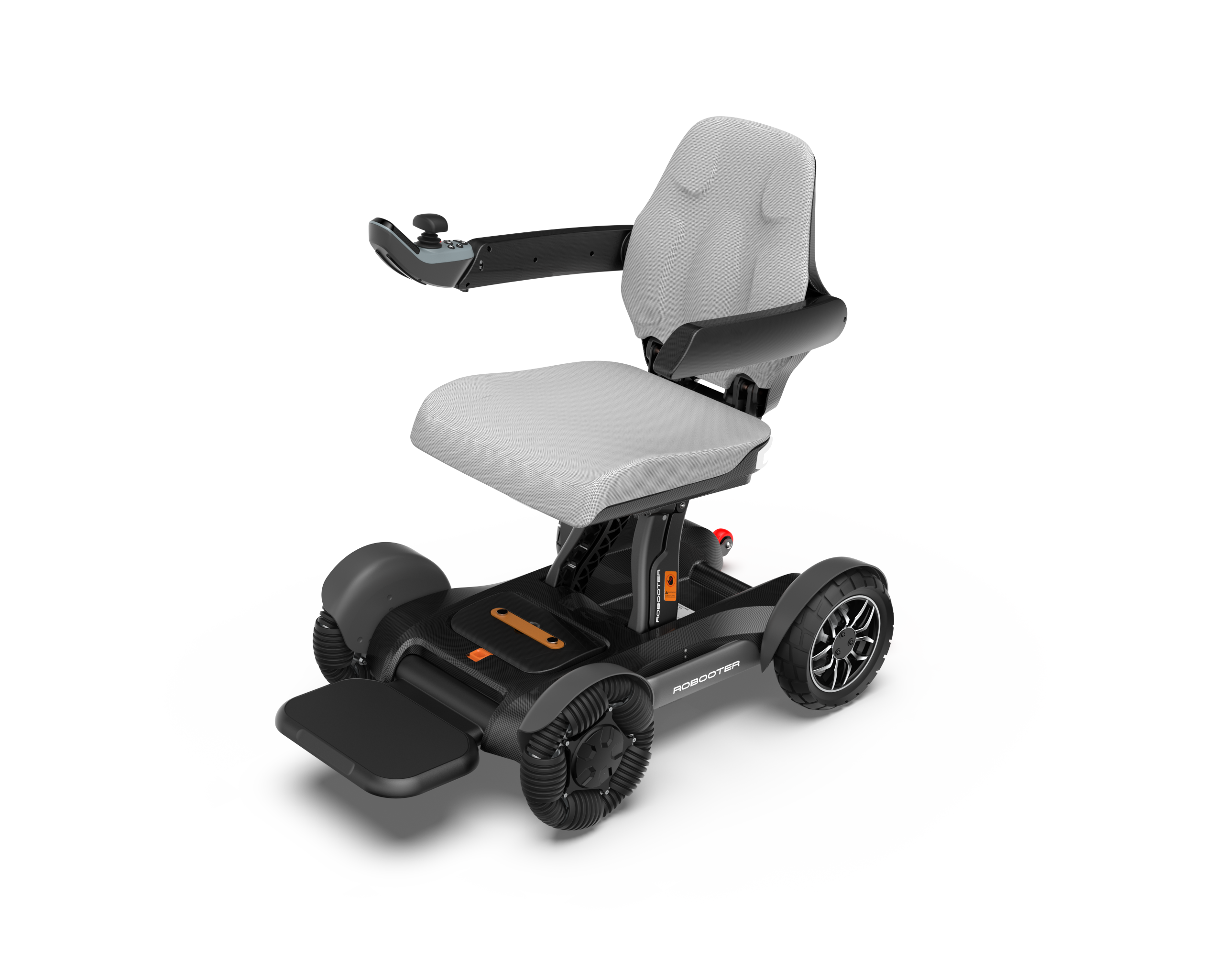 Robooter X40 - Electric Wheelchair -Automatic Folding, Installation-Free, APP/Joystick Control, Powerful Dual Motor -White Robooter X40 - Electric Wheelchair -Automatic Folding, Installation-Free, APP/Joystick Control, Powerful Dual Motor -White