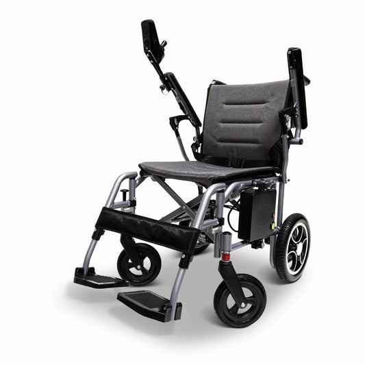 COMFYGO | X-7 Lightweight Foldable Electric Wheelchair for Travel with Remote Control | Up To 19 Miles (Dual 7.5AH Battery) | X-7 Max