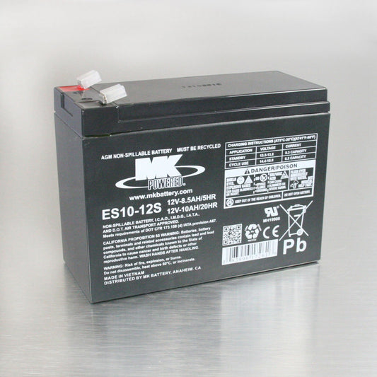 MK - Battery 12v 10ah Sealed Rechargeable - ES10-12S