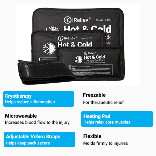 iReliev | Hot and Cold Therapy Gel Pack | HC-5010 iReliev | Hot and Cold Therapy Gel Pack | HC-5010
