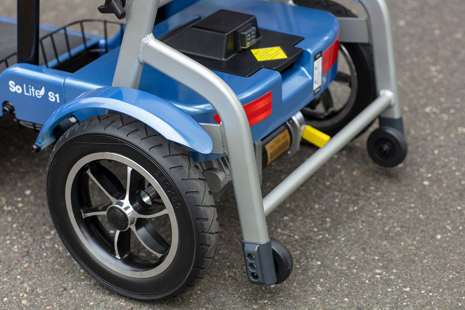 Journey - Perfect Walker Folding Power Scooter - Blue Journey - Perfect Walker Folding Power Scooter - Blue