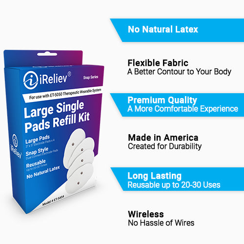 iReliev Large Single Pads Refill Kit | ET-5454 iReliev Large Single Pads Refill Kit | ET-5454