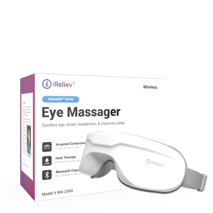 iRelieve Relaxable™ Eye Massager with Heat | MA-2000 iRelieve Relaxable™ Eye Massager with Heat | MA-2000