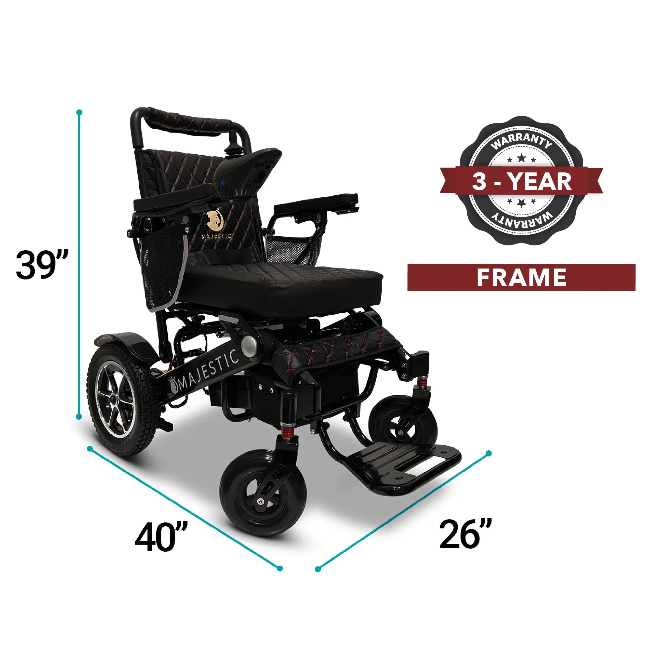 MAJESTIC IQ-7000 Auto Folding Remote Controlled Electric Wheelchair | IQ-7000 MAJESTIC IQ-7000 Auto Folding Remote Controlled Electric Wheelchair | IQ-7000