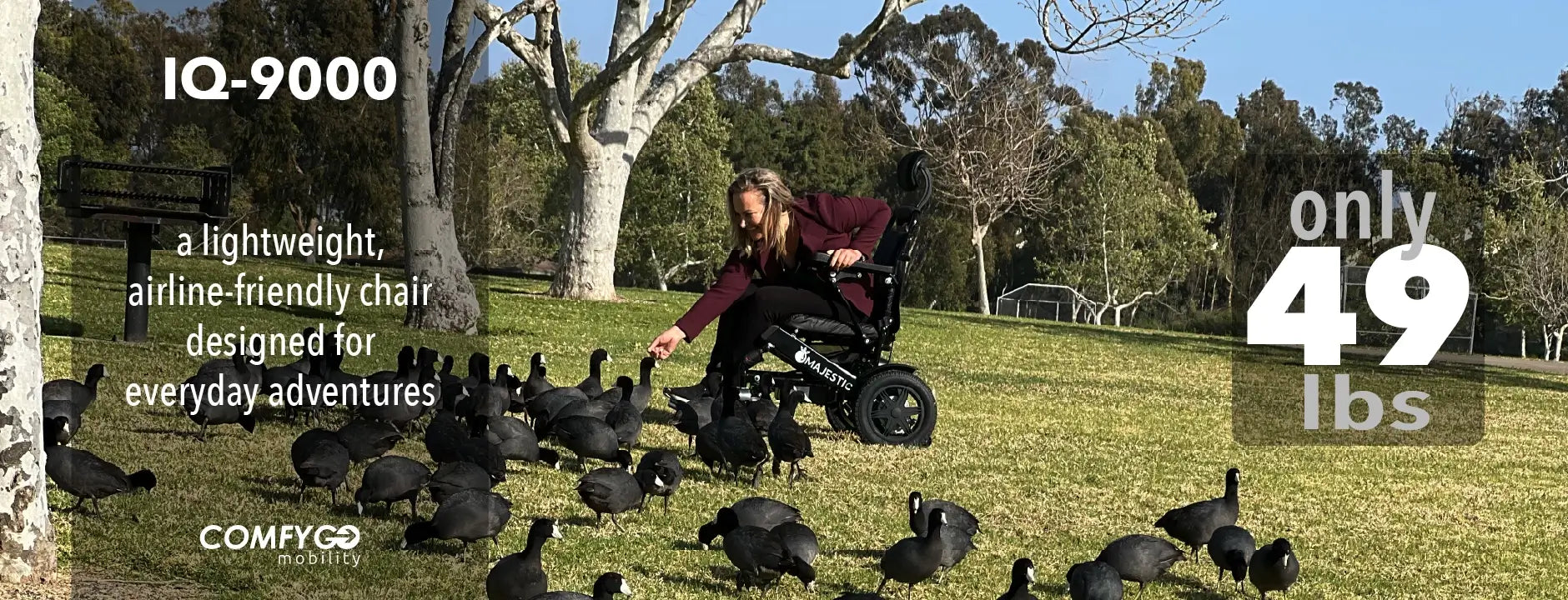 MAJESTIC | IQ-9000 Remote Controlled Lightweight Electric Wheelchair | IQ-9000 MAJESTIC | IQ-9000 Remote Controlled Lightweight Electric Wheelchair | IQ-9000