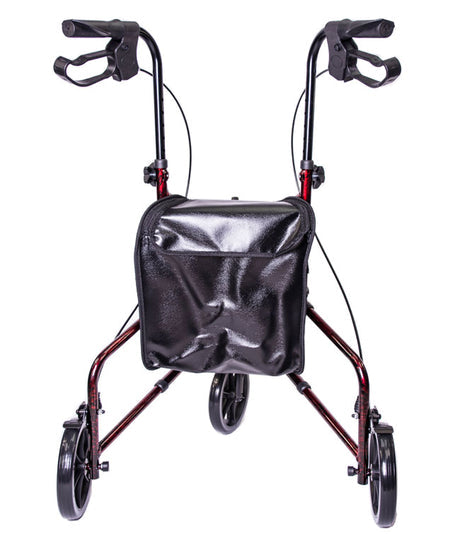 Inno Health | 3 Wheel Aluminum Rollator with Solid 8" Wheels | MOBB-AFR827
