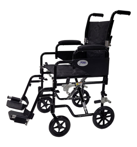 Inno Health | 18" Aluminum Wheelchair/Lightweight Transport Chair Duo | MOBB-AWLTCD Inno Health | 18" Aluminum Wheelchair/Lightweight Transport Chair Duo | MOBB-AWLTCD