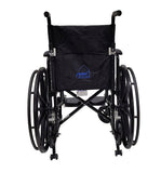 Inno Health | 18" Aluminum Wheelchair/Lightweight Transport Chair Duo | MOBB-AWLTCD Inno Health | 18" Aluminum Wheelchair/Lightweight Transport Chair Duo | MOBB-AWLTCD