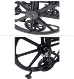 Inno Health | 18" Aluminum Wheelchair/Lightweight Transport Chair Duo | MOBB-AWLTCD Inno Health | 18" Aluminum Wheelchair/Lightweight Transport Chair Duo | MOBB-AWLTCD
