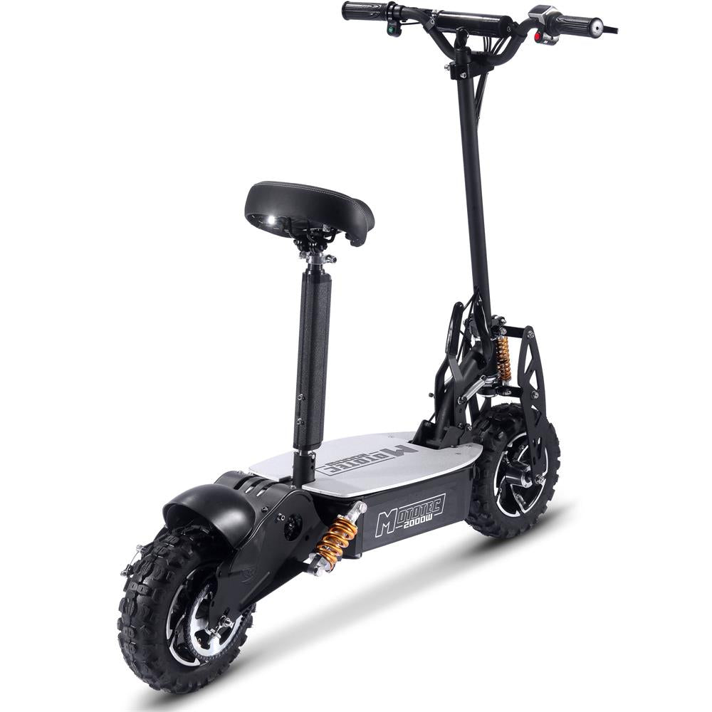MotoTec - 2000w 48v Electric Scooter Black MotoTec - 2000w 48v Electric Scooter Black