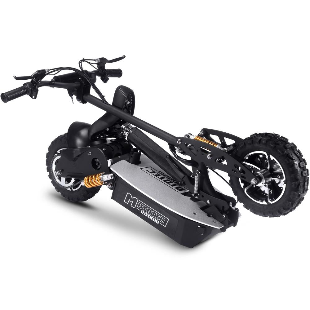 MotoTec - 2000w 48v Electric Scooter Black MotoTec - 2000w 48v Electric Scooter Black