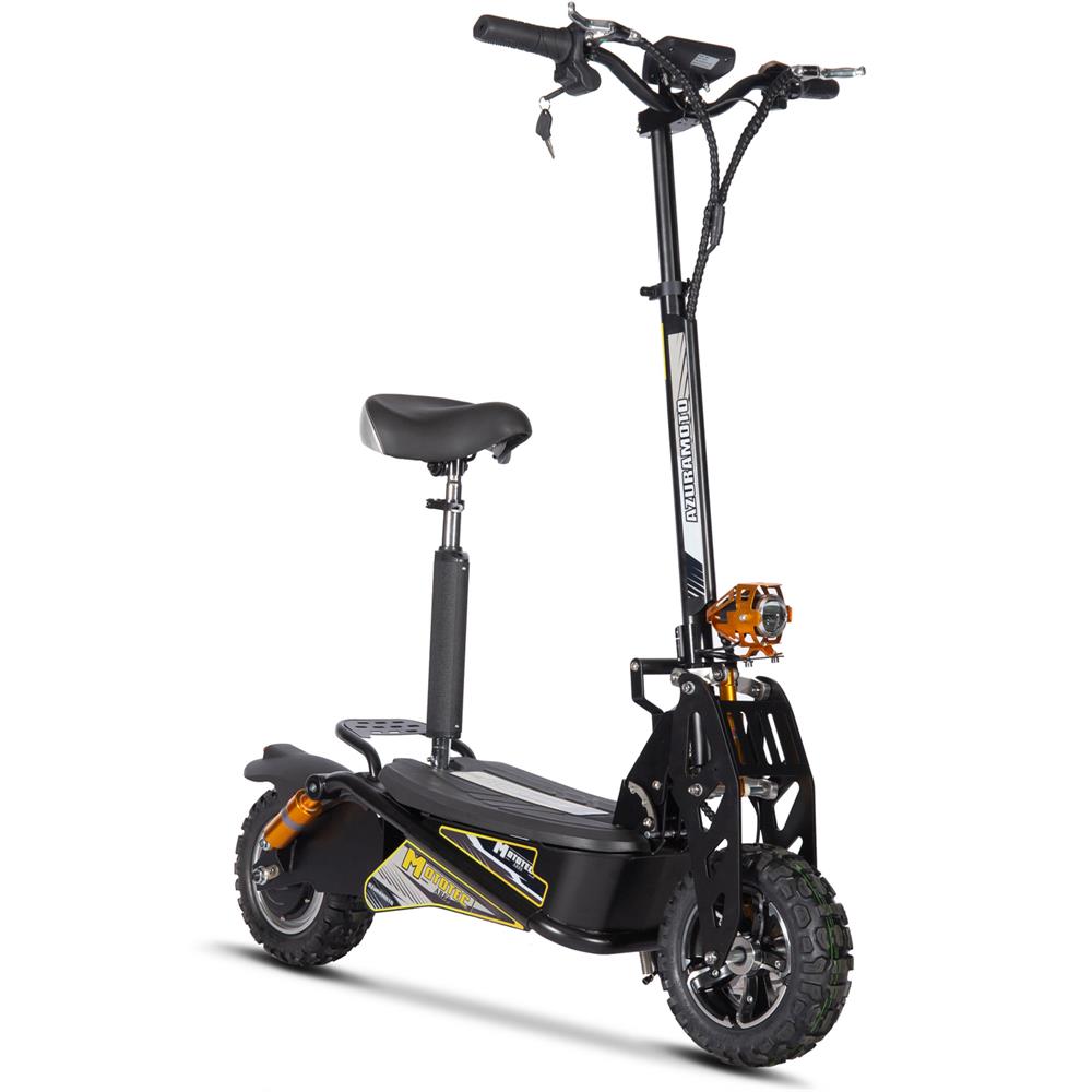 MotoTec - Ares 48v 1600w Electric Scooter Black MotoTec - Ares 48v 1600w Electric Scooter Black