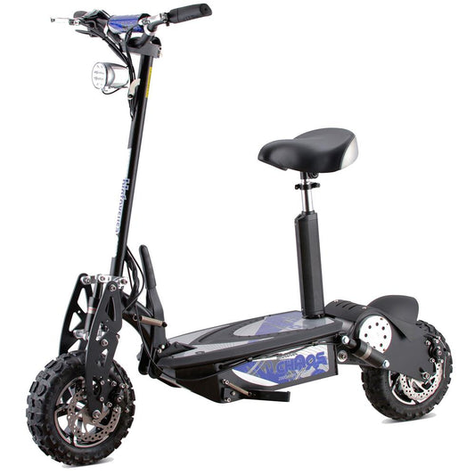 MotoTec - Chaos 2000w 60v Lithium Electric Scooter Black