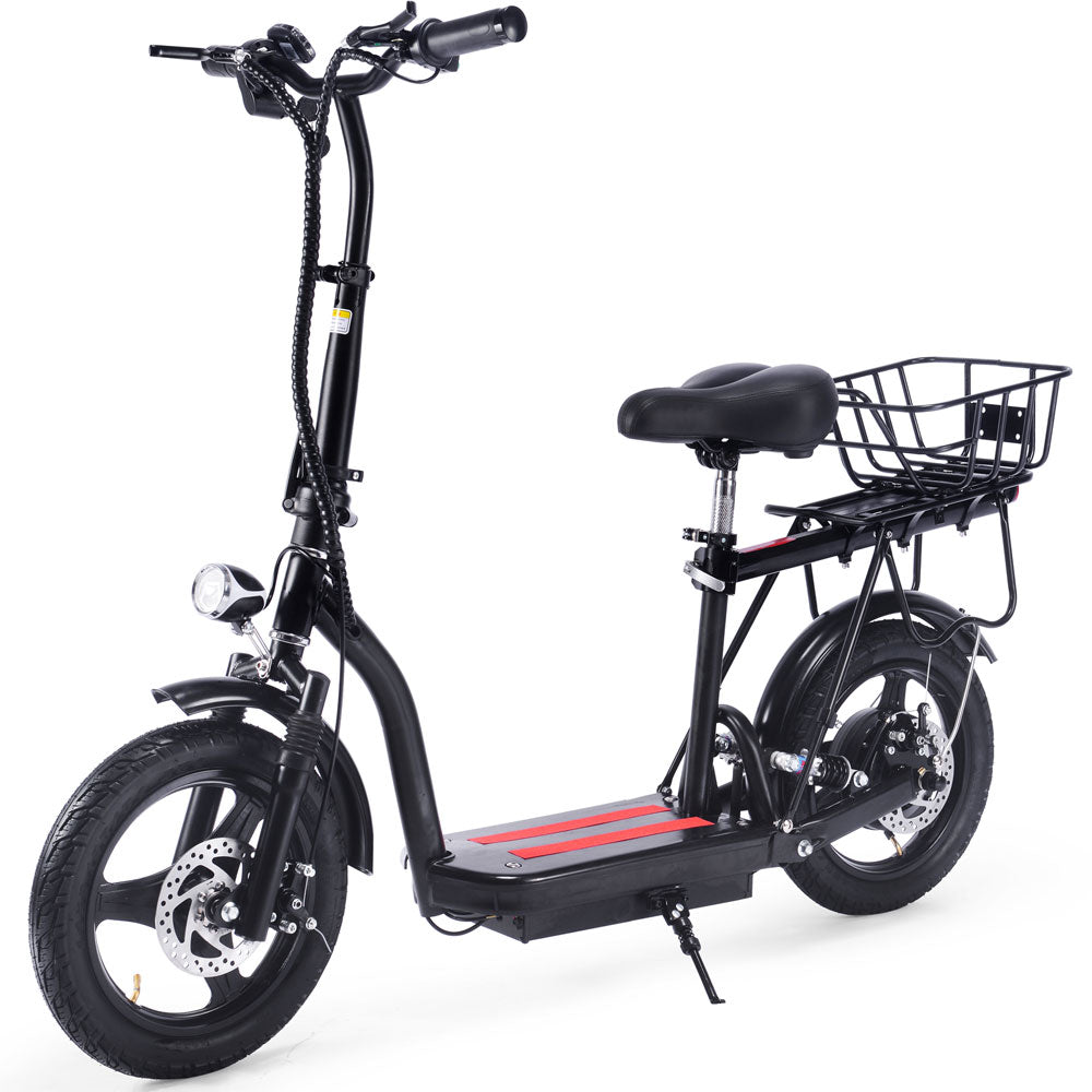 MotoTec - Cruiser 48v 350w Lithium Electric Scooter Black MotoTec - Cruiser 48v 350w Lithium Electric Scooter Black