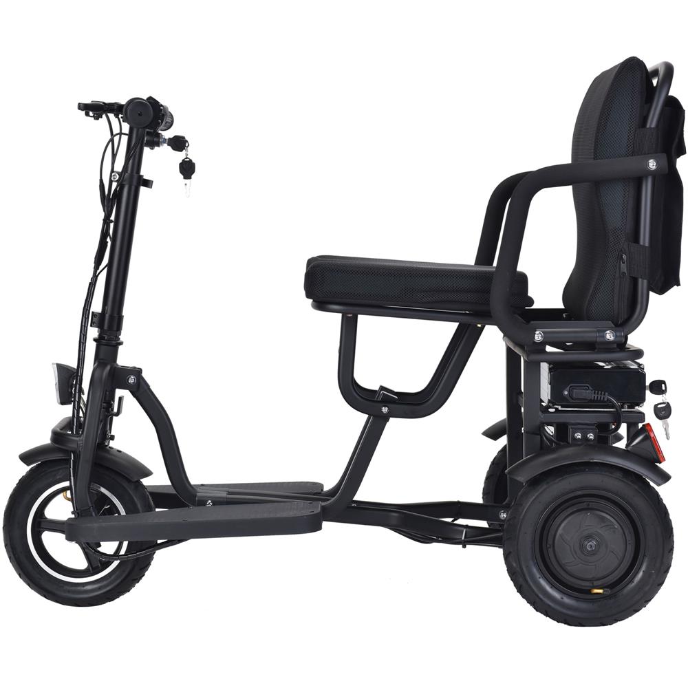 MotoTec - Folding Mobility Electric Trike 48v 700w Dual Motor Lithium Black MotoTec - Folding Mobility Electric Trike 48v 700w Dual Motor Lithium Black