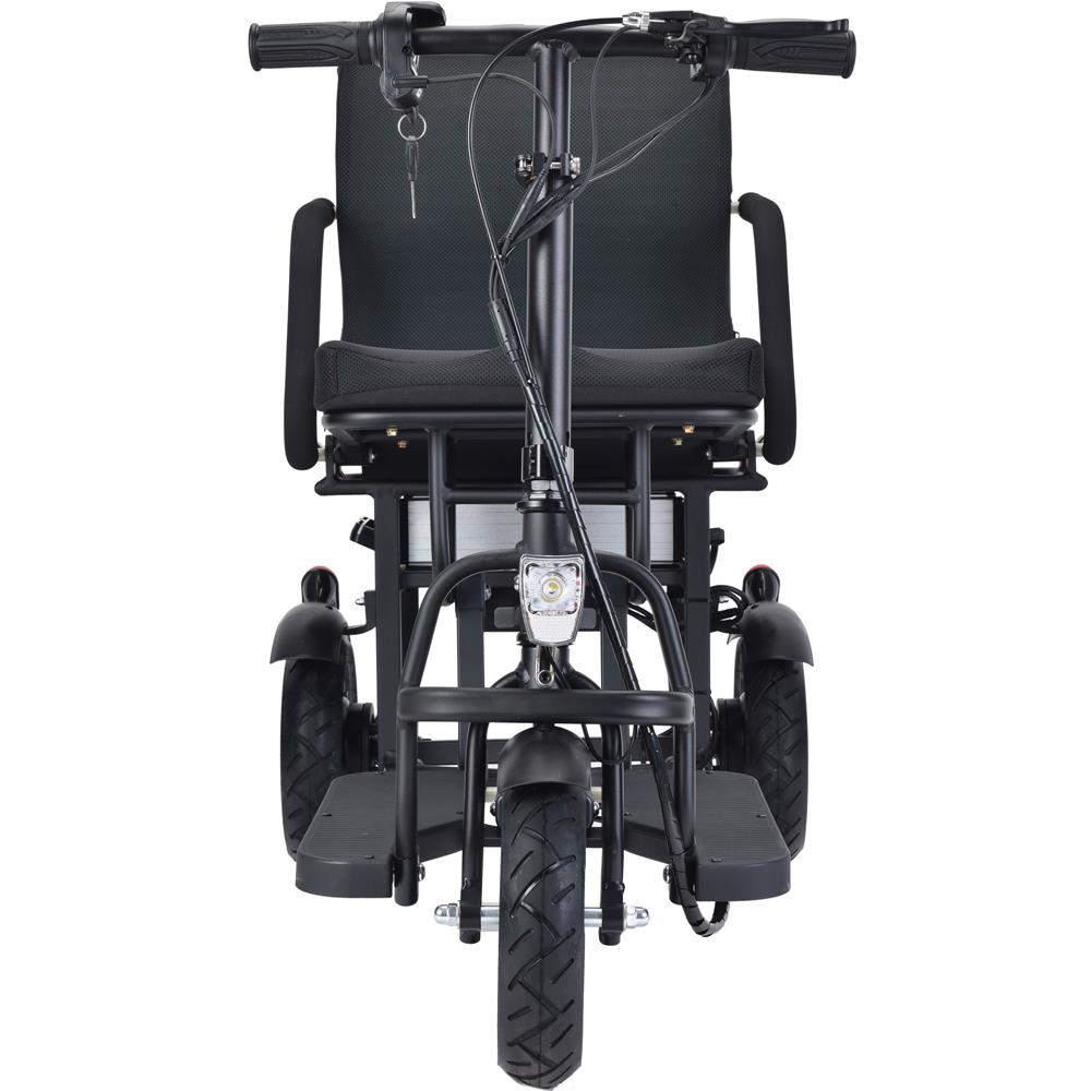 MotoTec - Folding Mobility Electric Trike 48v 700w Dual Motor Lithium Black MotoTec - Folding Mobility Electric Trike 48v 700w Dual Motor Lithium Black