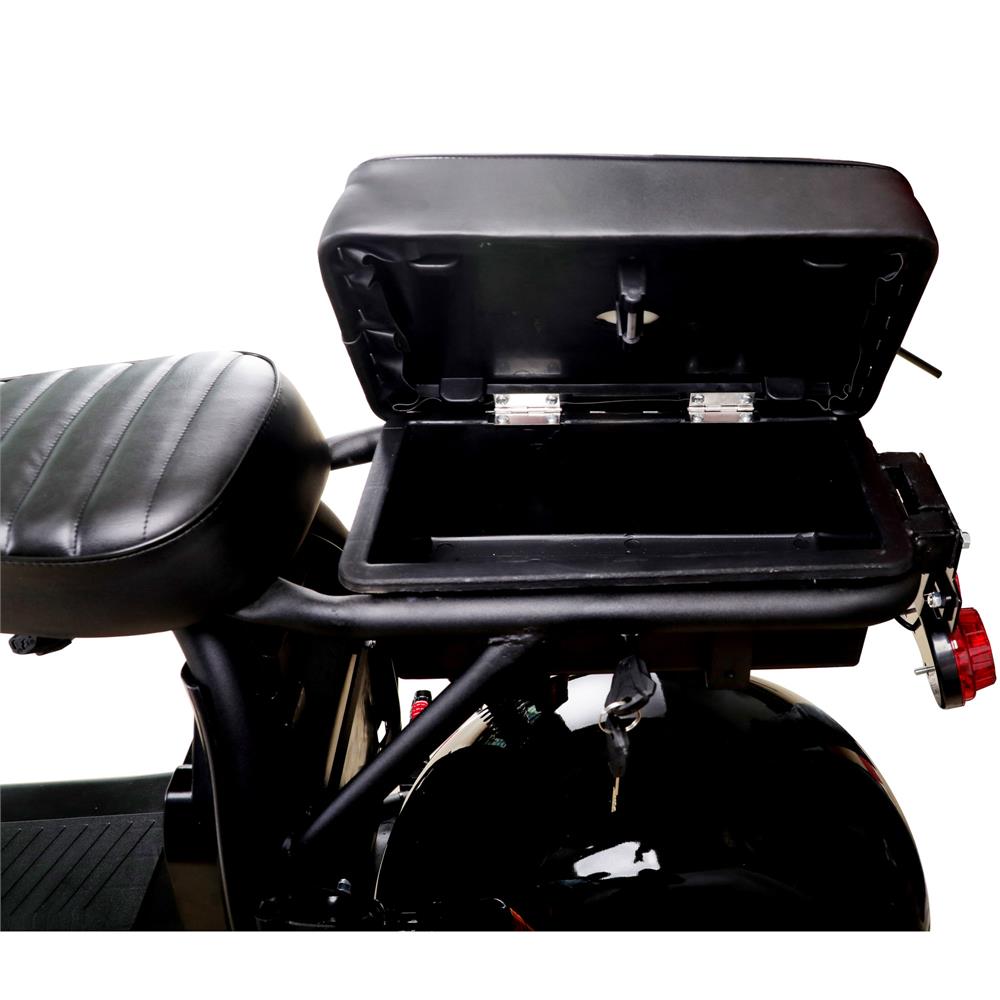 MotoTec - Knockout 60v 2000w Lithium Electric Scooter Black MotoTec - Knockout 60v 2000w Lithium Electric Scooter Black