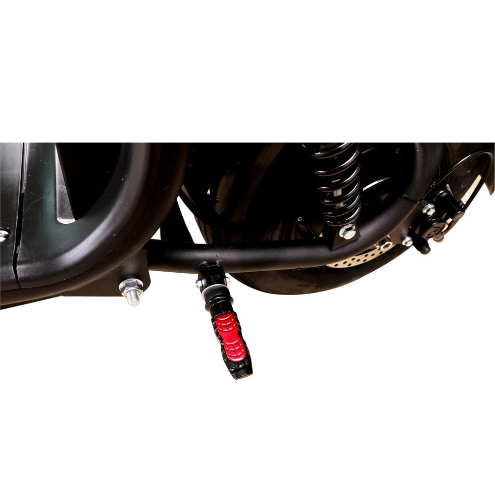 MotoTec - Knockout 60v 2000w Lithium Electric Scooter Black MotoTec - Knockout 60v 2000w Lithium Electric Scooter Black