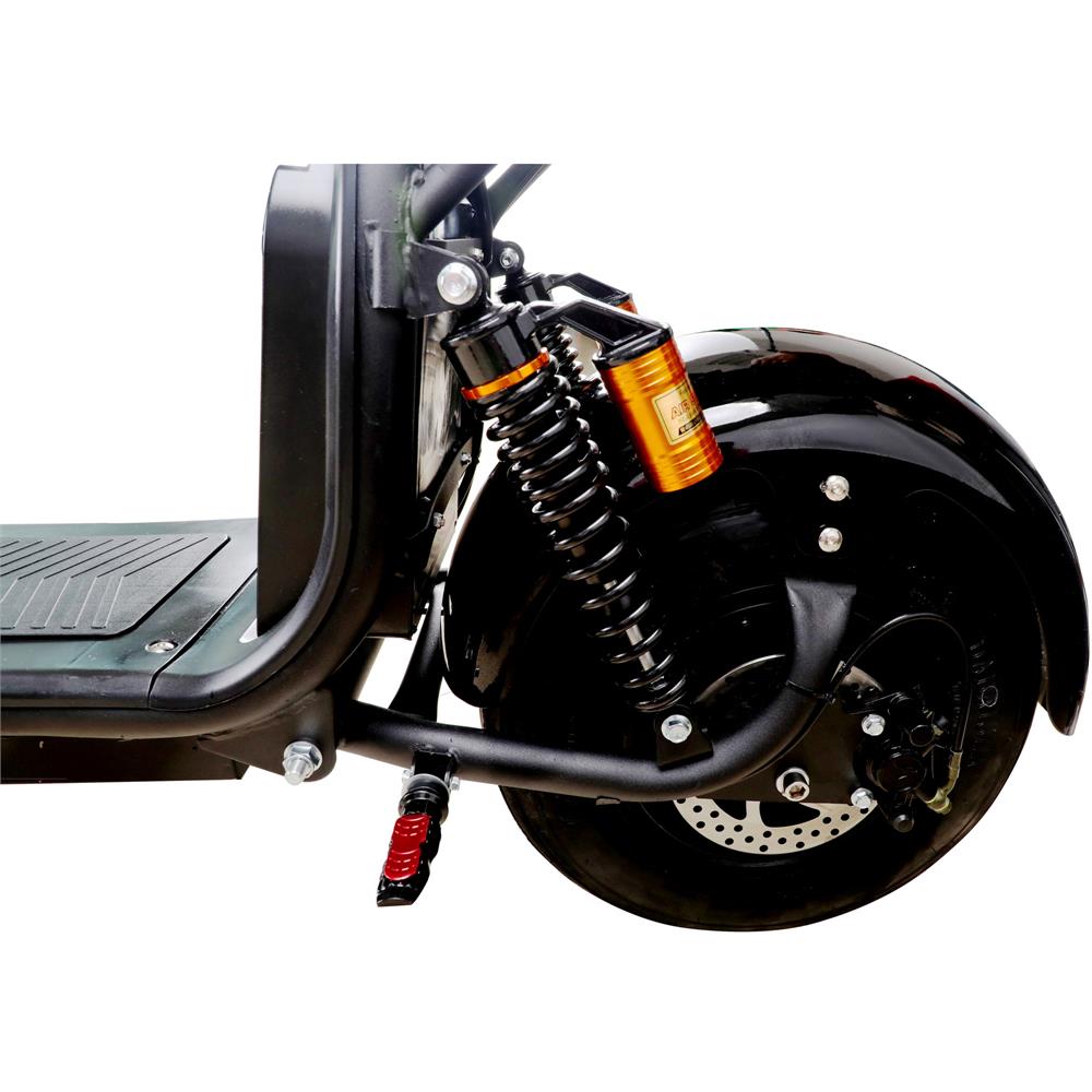 MotoTec - Knockout 60v 2000w Lithium Electric Scooter Black MotoTec - Knockout 60v 2000w Lithium Electric Scooter Black