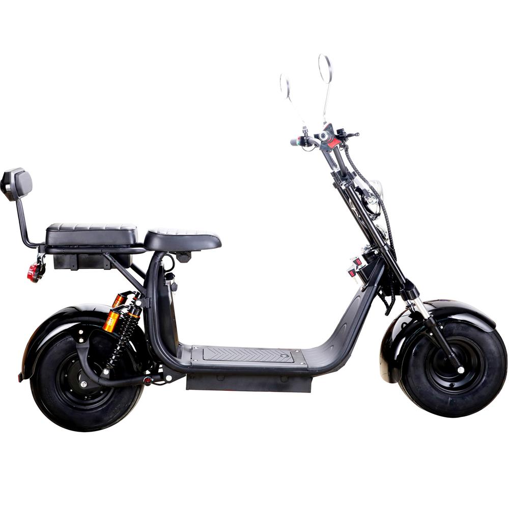 MotoTec - Knockout 60v 2000w Lithium Electric Scooter Black MotoTec - Knockout 60v 2000w Lithium Electric Scooter Black