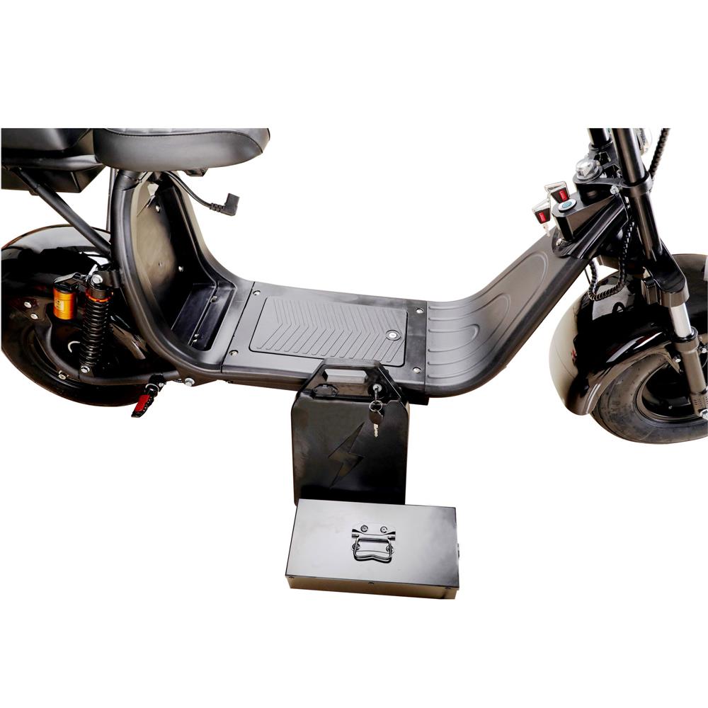 MotoTec - Knockout 60v 2000w Lithium Electric Scooter Black MotoTec - Knockout 60v 2000w Lithium Electric Scooter Black
