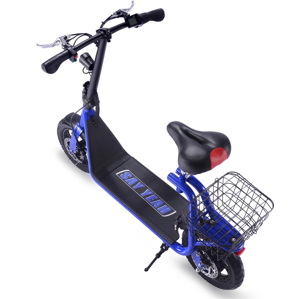 MotoTec - Metro 36v 500w Lithium Electric Scooter Blue MotoTec - Metro 36v 500w Lithium Electric Scooter Blue