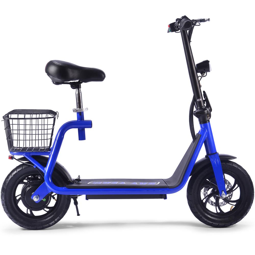 MotoTec - Metro 36v 500w Lithium Electric Scooter Blue MotoTec - Metro 36v 500w Lithium Electric Scooter Blue