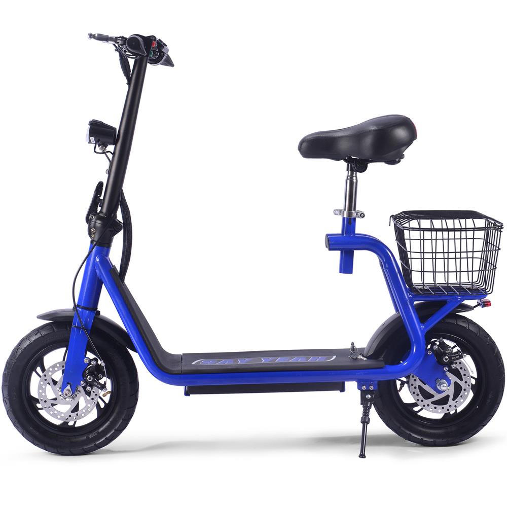 MotoTec - Metro 36v 500w Lithium Electric Scooter Blue MotoTec - Metro 36v 500w Lithium Electric Scooter Blue