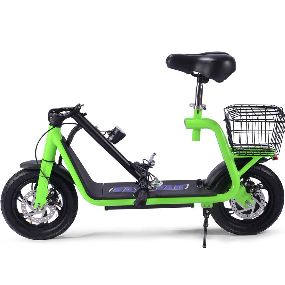 MotoTec - Metro 36v 500w Lithium Electric Scooter Green MotoTec - Metro 36v 500w Lithium Electric Scooter Green
