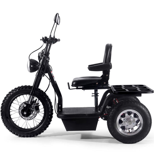 MotoTec - Electric Trike 60v 1800w Black