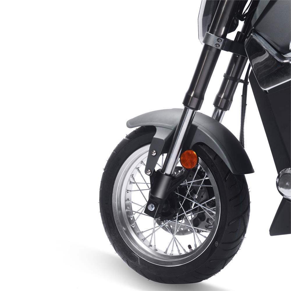 MotoTec - Typhoon 72v 30ah 3000w Lithium Electric Scooter Gray MotoTec - Typhoon 72v 30ah 3000w Lithium Electric Scooter Gray