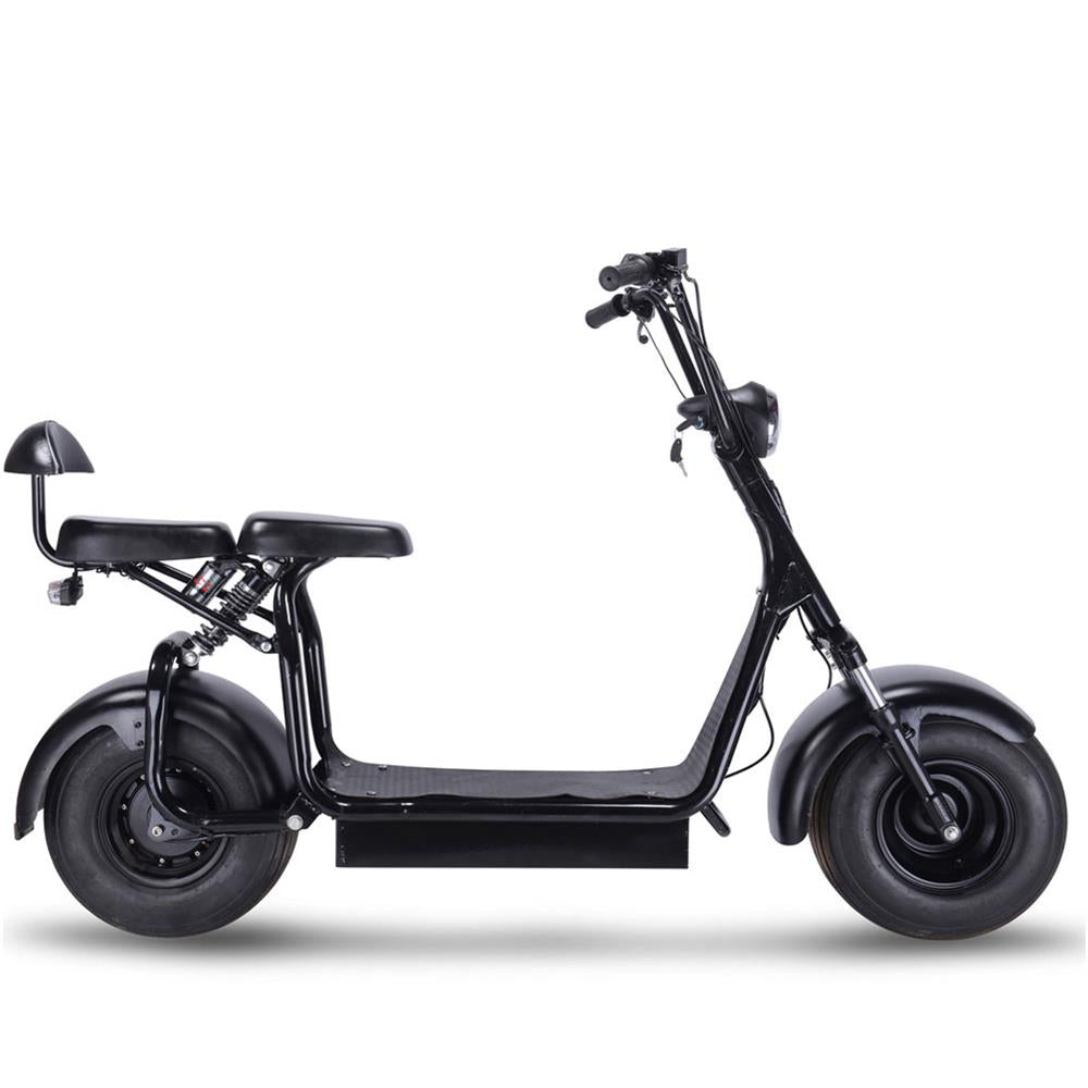 MotoTec - Knockout 60v 1000w Electric Scooter Black MotoTec - Knockout 60v 1000w Electric Scooter Black