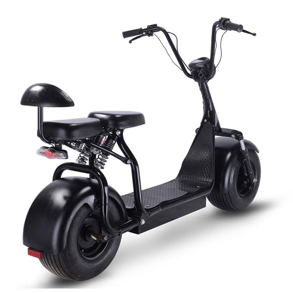 MotoTec - Knockout 60v 1000w Electric Scooter Black MotoTec - Knockout 60v 1000w Electric Scooter Black