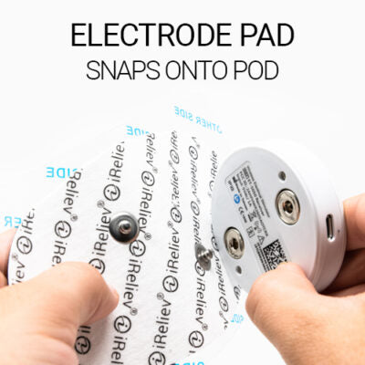 iReliev | Wireless Large and Small Electrode Pads Refill Kit | ET-5054 iReliev | Wireless Large and Small Electrode Pads Refill Kit | ET-5054