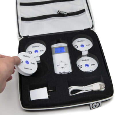 iReliev Hard Protective Carry Case for Wireless TENS EMS | ET-5089 iReliev Hard Protective Carry Case for Wireless TENS EMS | ET-5089