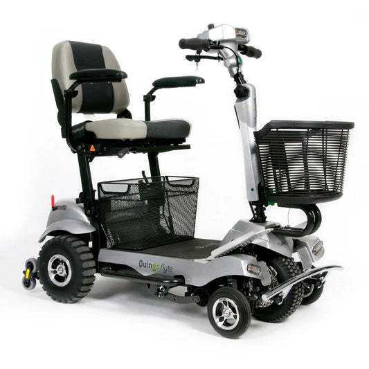 Quingo | Flyte Mobility Scooter With MK2 Self Loading Ramp | Quingo Flyte MK2
