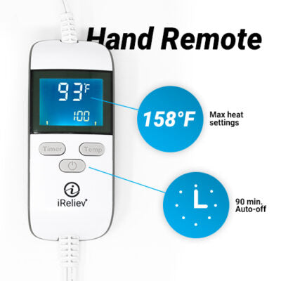 iReliev Ultra-Soft Heating Pad | HC-2412-R iReliev Ultra-Soft Heating Pad | HC-2412-R