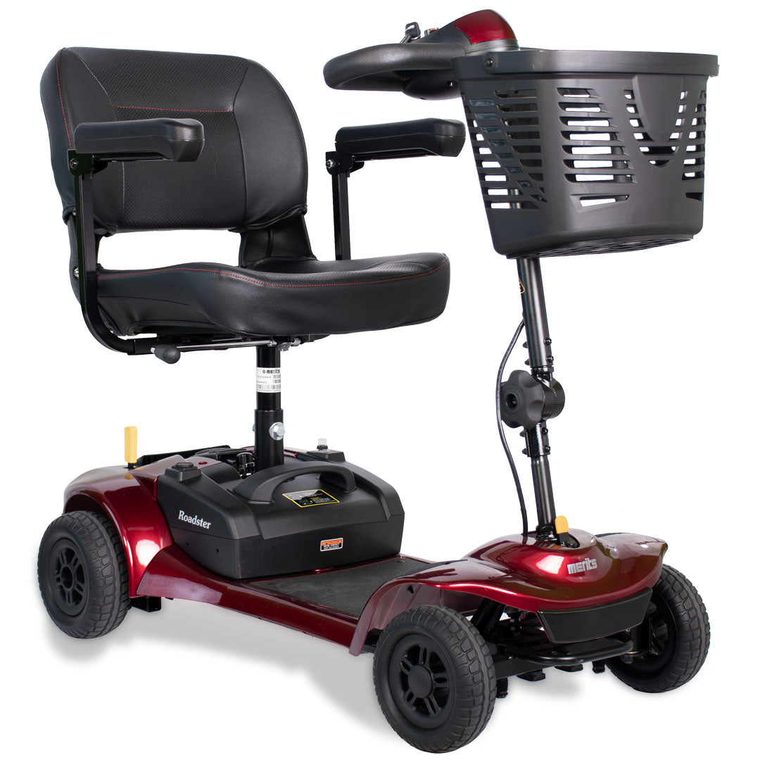 Merits - 4 Wheels 18" Roadster 4 Mobility Scooter S741 - Roadster Merits - 4 Wheels 18" Roadster 4 Mobility Scooter S741 - Roadster