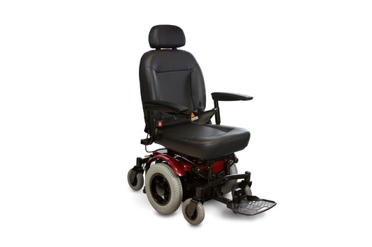 SHOPRIDER | 42” x 26” x 49” 6Runner 14 Heavy Duty Power Chair with 450 lbs. Weight Capacity | 888WNLLHD-RED